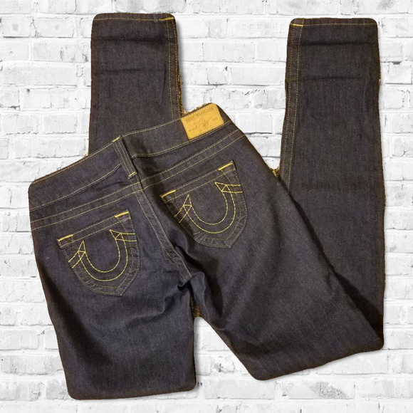 True Religion Denim - True Religion "Stella" Low Rise Skinny Jeans